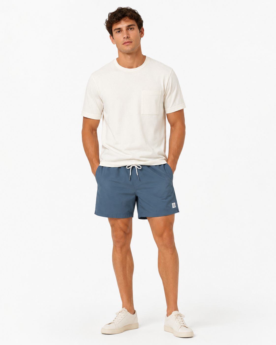 Long Wharf | SeaWell® Swim Shorts | Blue