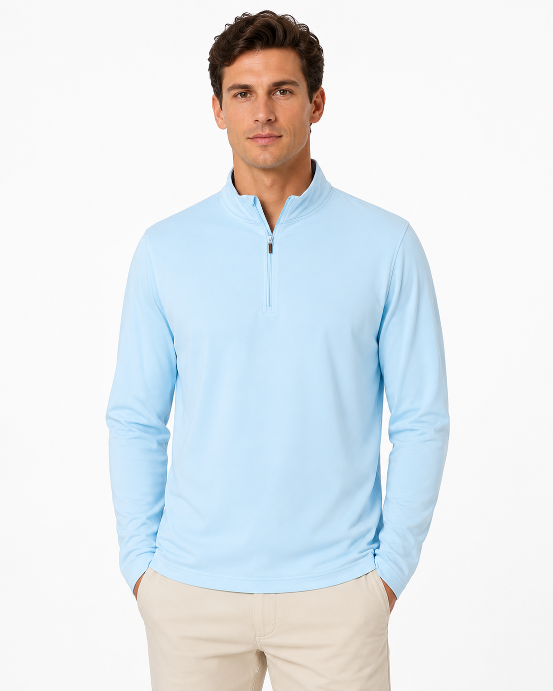 SUN DAY RED | Magnolia Quarter Zip |  Blue