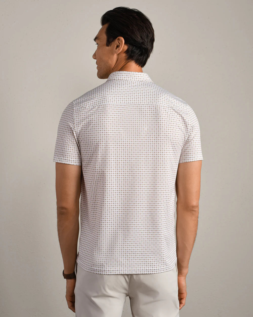 Rhone | Commuter® Polo Bone Foulard | Beige