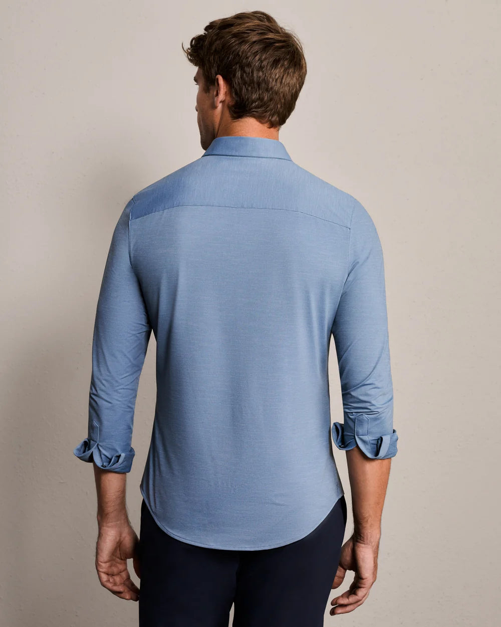 Rhone | Commuter® Shirt | Shadow Oxford Blue