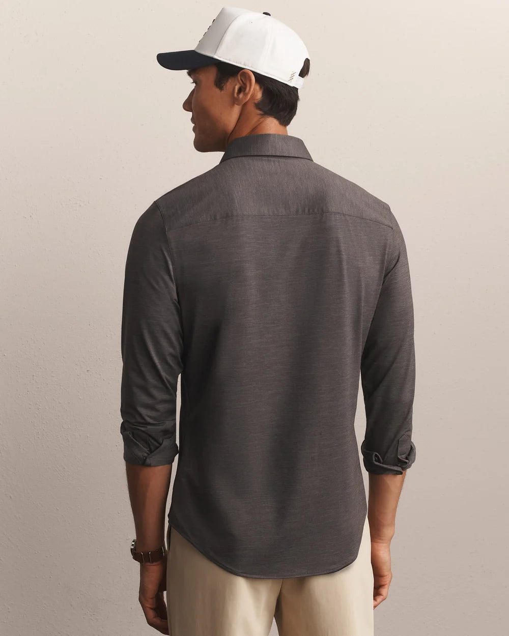 Rhone | Commuter® Shirt Semi-Spread Collar | Oxford Brown