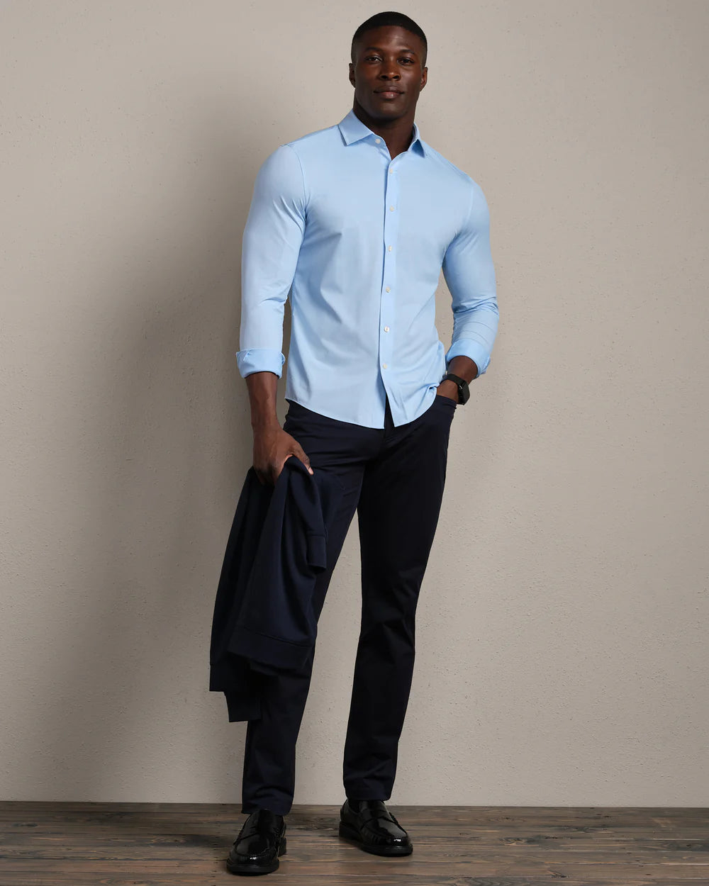 Rhone | Commuter® Shirt - Slim Fit | Blue