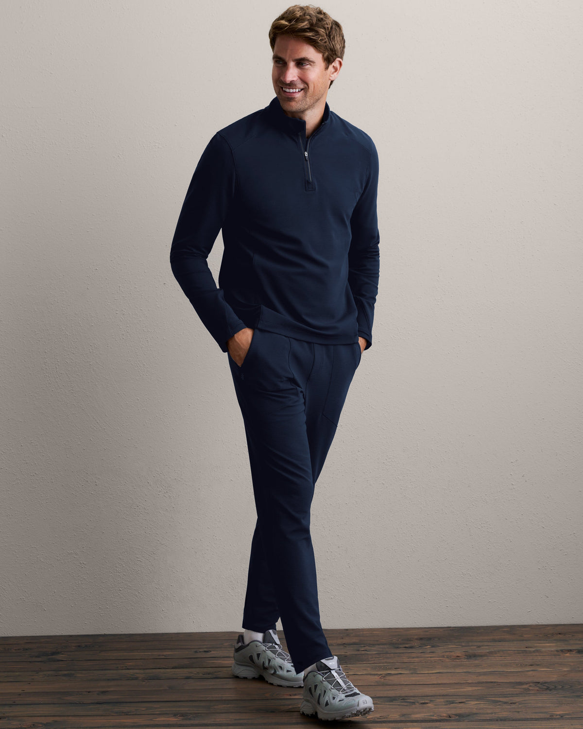 Rhone | Covert Rib Pant | True Navy