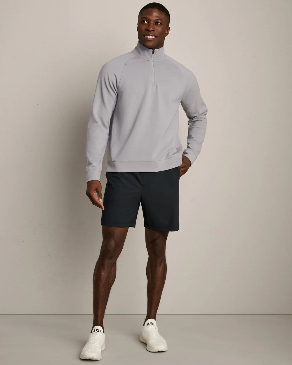 Rhone | DreamState 1/4 Zip | Gray