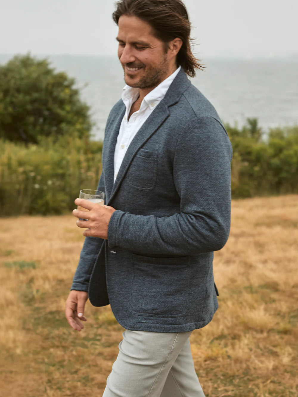 Inlet Knit Blazer