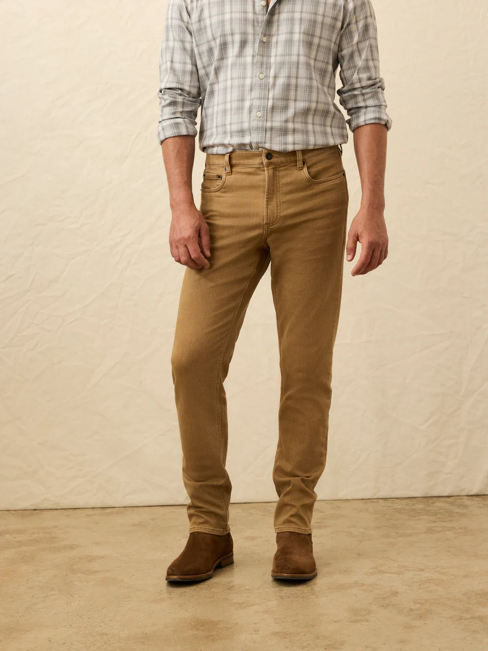 Stretch Terry 5-Pocket Pant