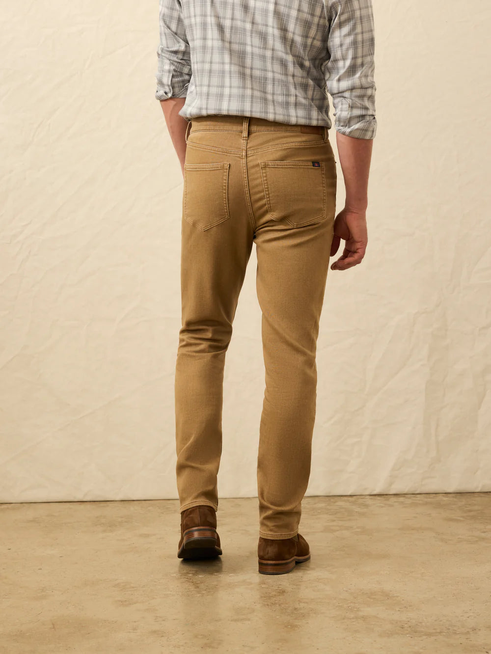 Stretch Terry 5-Pocket Pant