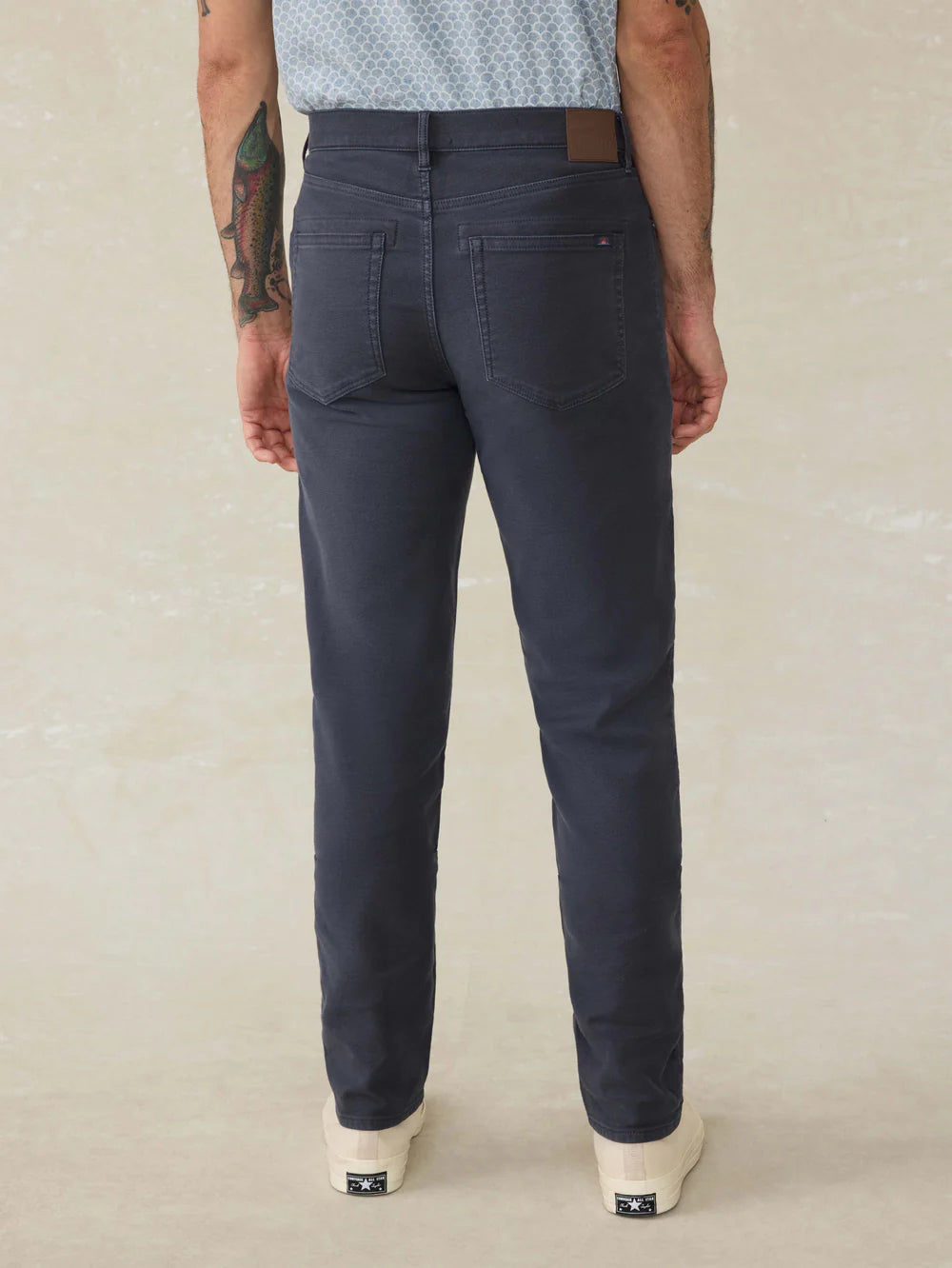 Stretch Terry 5-Pocket Pant