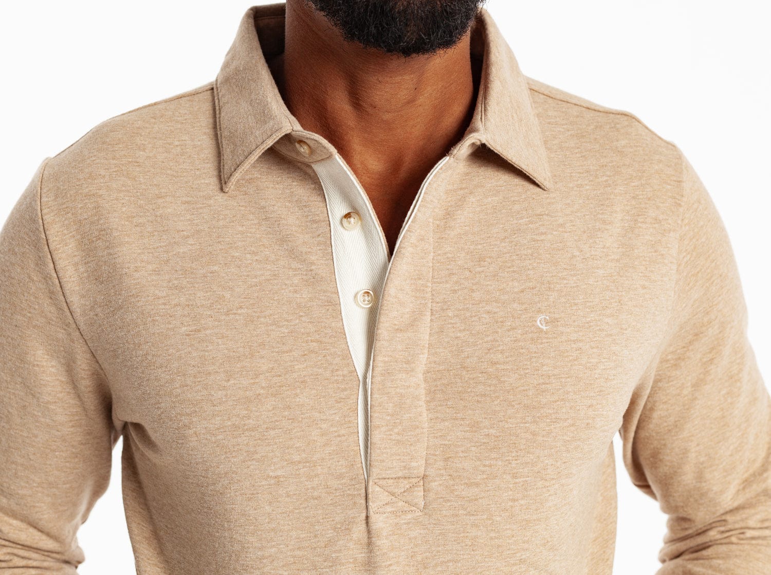 Collared Sweatshirt
