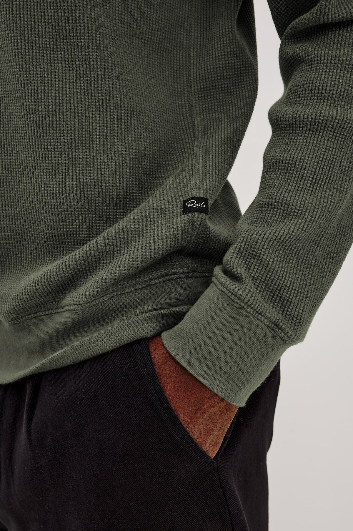 Rails | Gates Hoodie | Pine Needle Green