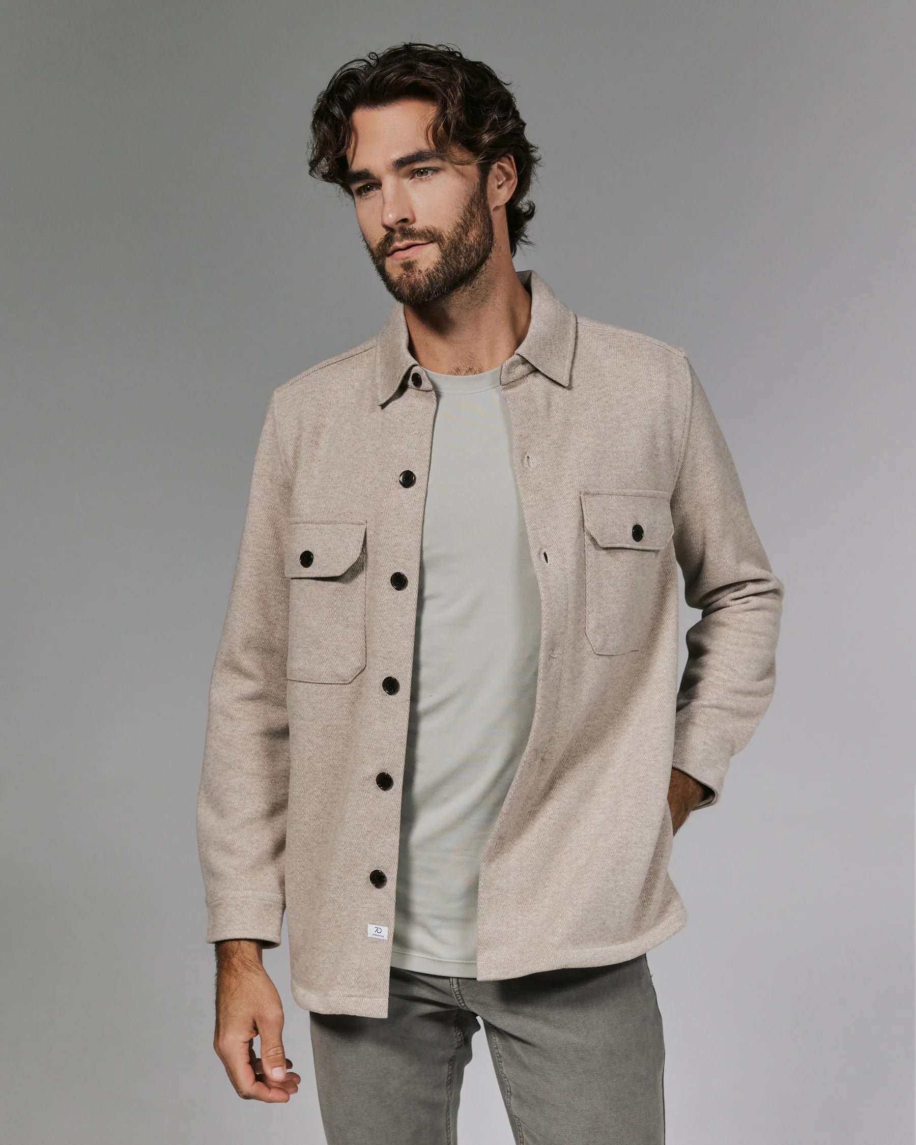 Generation™ Relaxed Stretch Overshirt