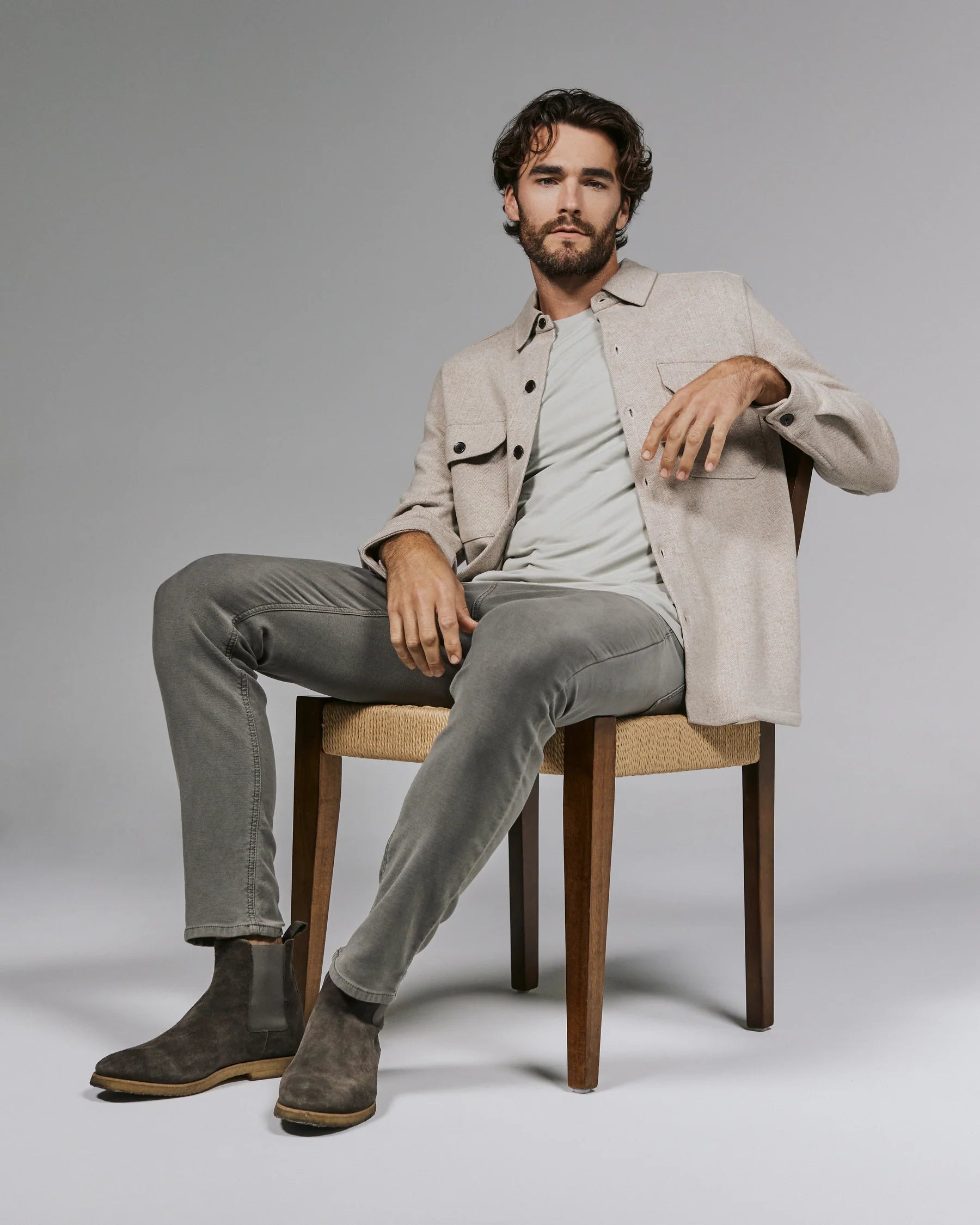 Generation™ Relaxed Stretch Overshirt