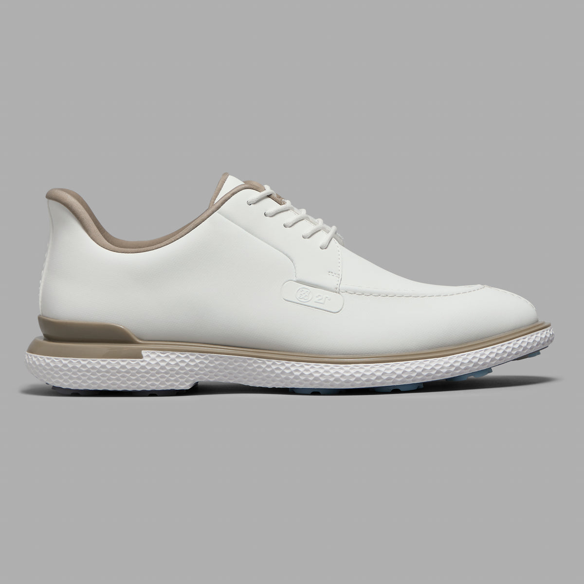 G/Fore Gallivan2r Split Toe Golf Shoe in White / Sand Dune