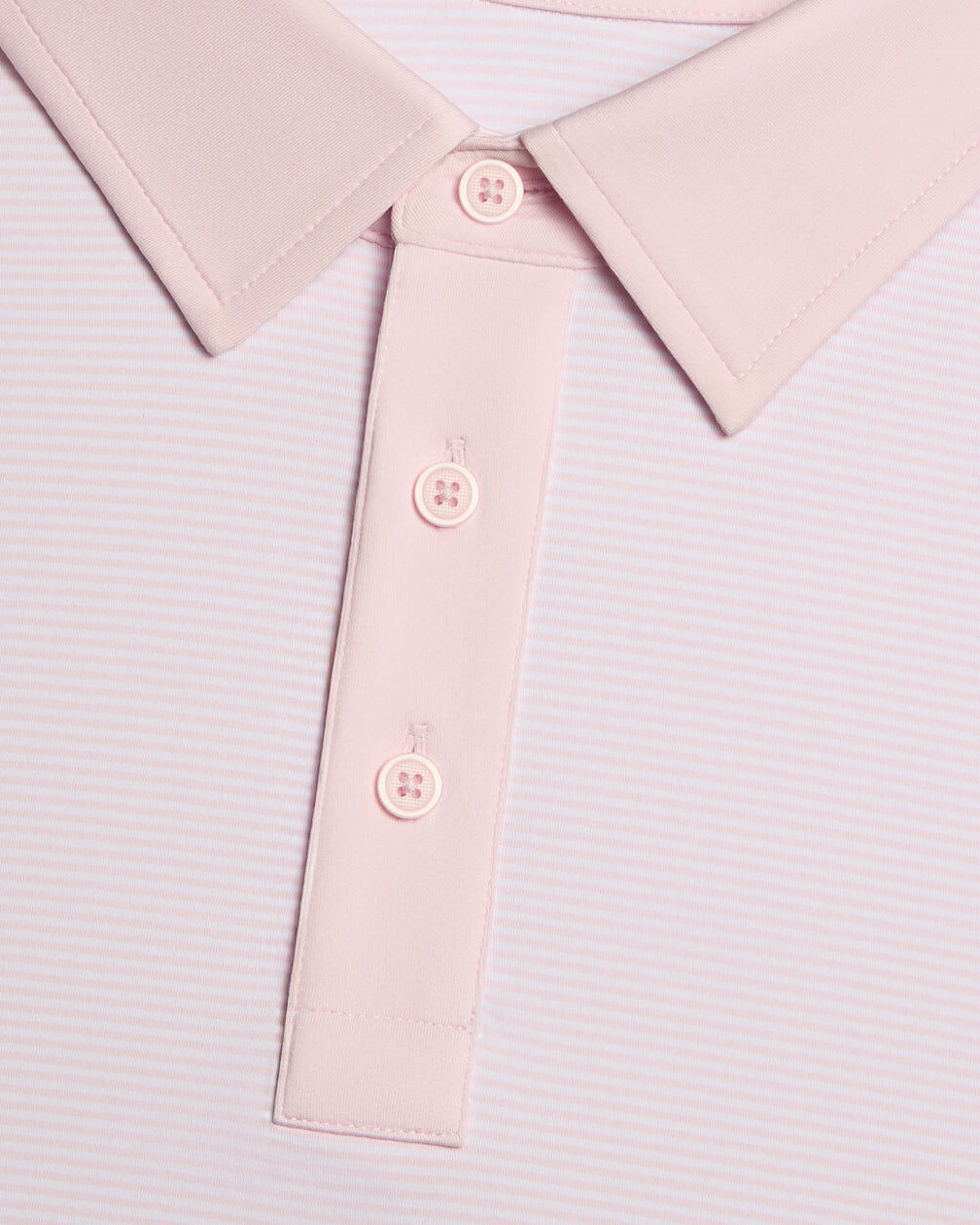 G/FORE | Feeder Stripe Fine Tech Jersey Polo | Pink