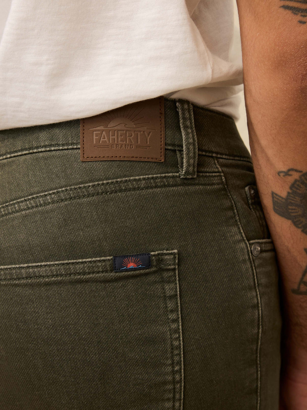 Stretch Terry 5-Pocket Pant