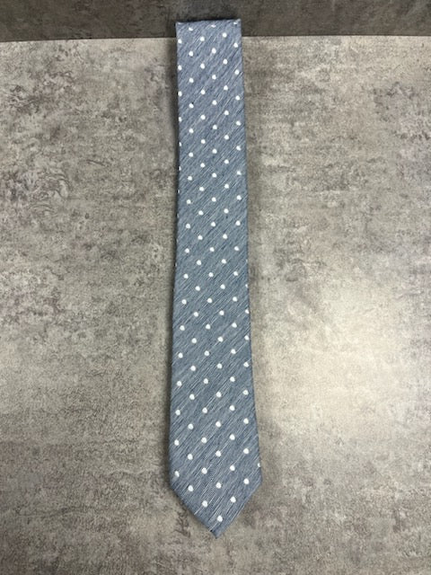 DIBI Tie Blue White Dot