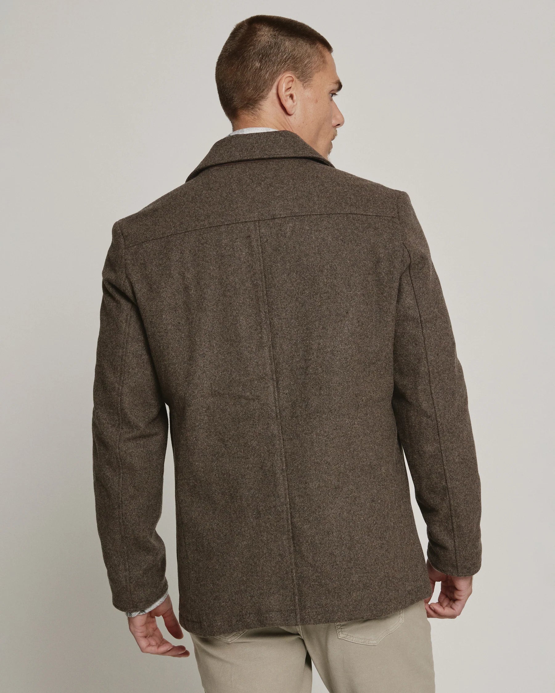 Generation Wool Peacoat