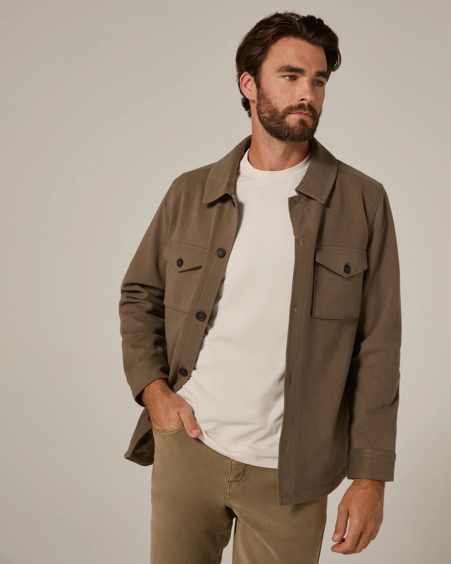 Craftsman Twill Shacket