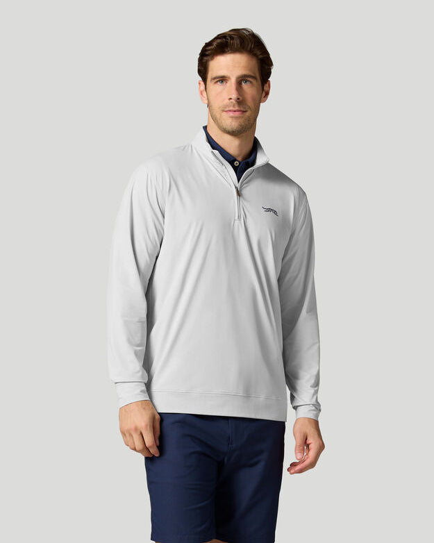 SUN DAY RED | Magnolia Quarter Zip | Gray