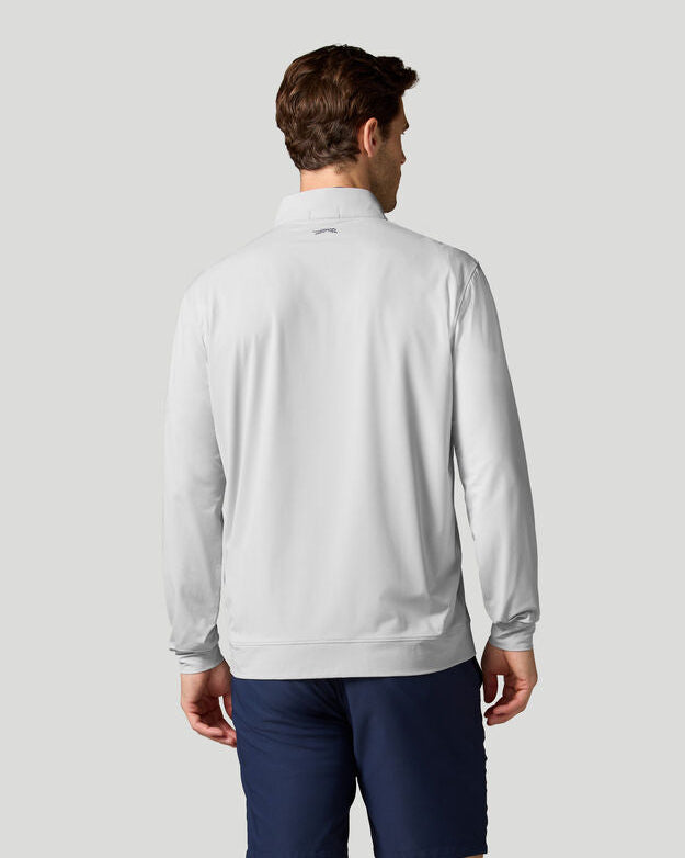 SUN DAY RED | Magnolia Quarter Zip | Gray