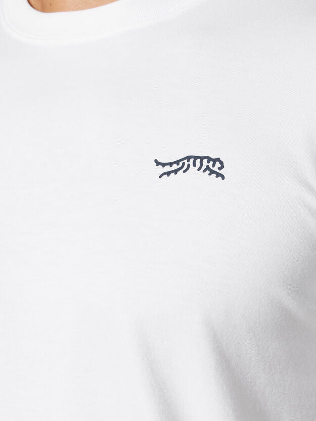 SUN DAY RED | The Legend Pima Cotton Graphic T-Shirt | White