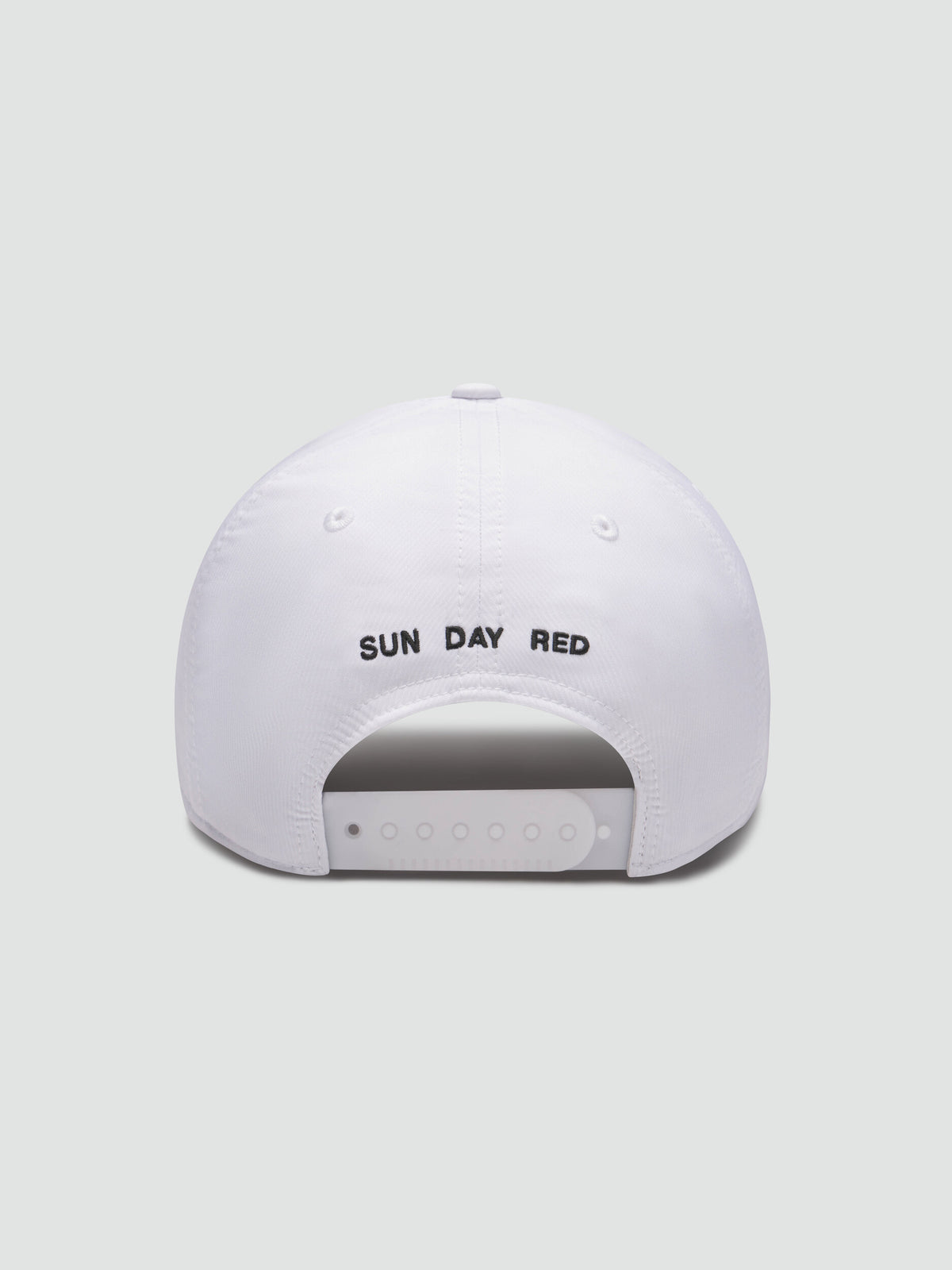Sun Day Red | Pioneer Performance Rope 5 Panel Snapback Hat | White/Red