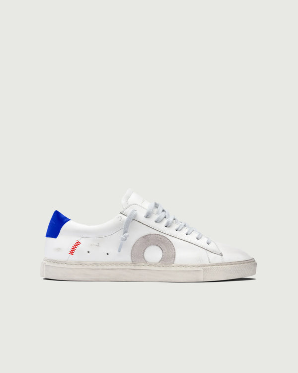 Oliver Cabell Low 1 Sneaker in Cowboy White