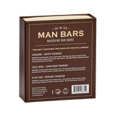 Man Bar Set of Six Masculine Bar Soaps