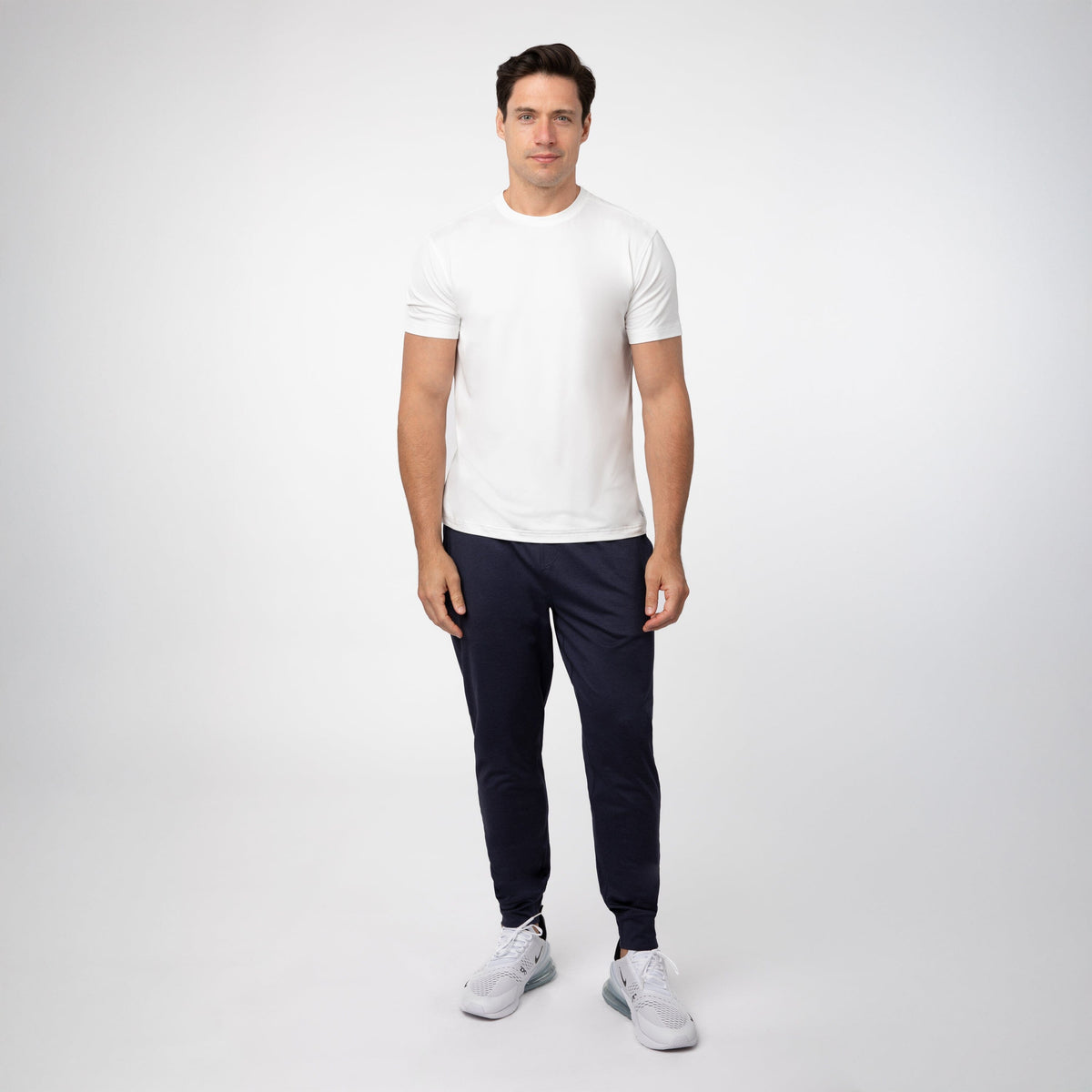 Rhoback | Sprint Performance Jogger | Heather Fleet Navy