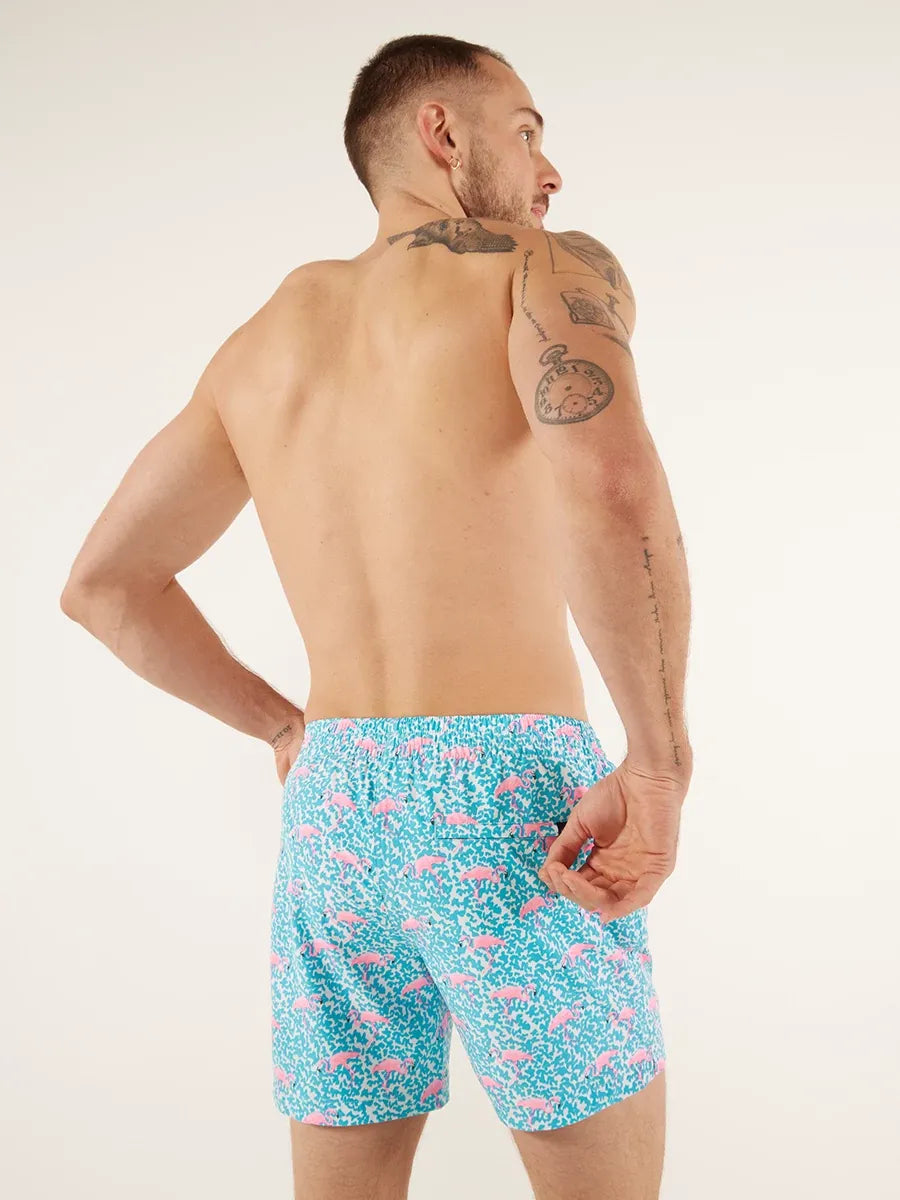 The Flamingo 5.5" Swim Trunk