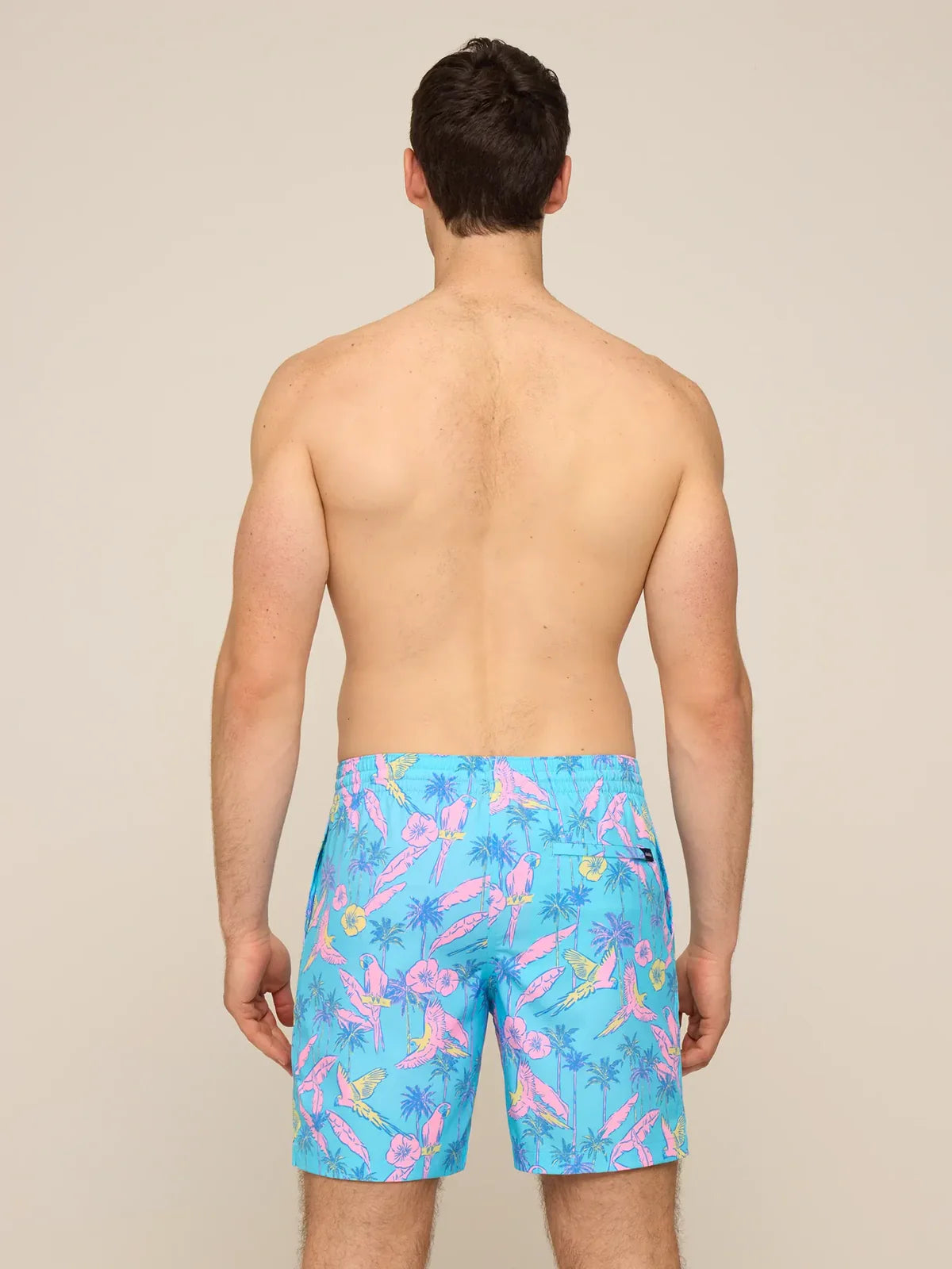 Chubbies | The Flock Parties Bathing Suit 7" | Blue