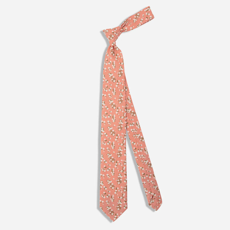 Floral Toss Blush Pink Tie