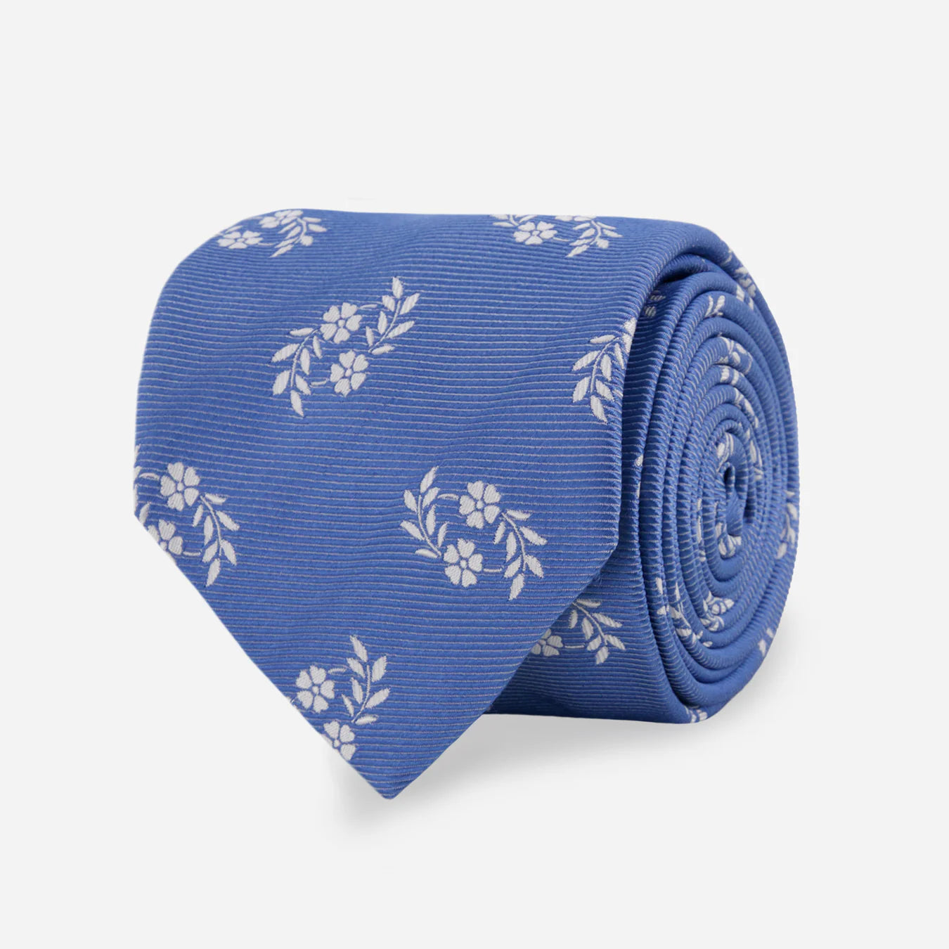 Tie Bar | Ferrara Floral Tie | Blue