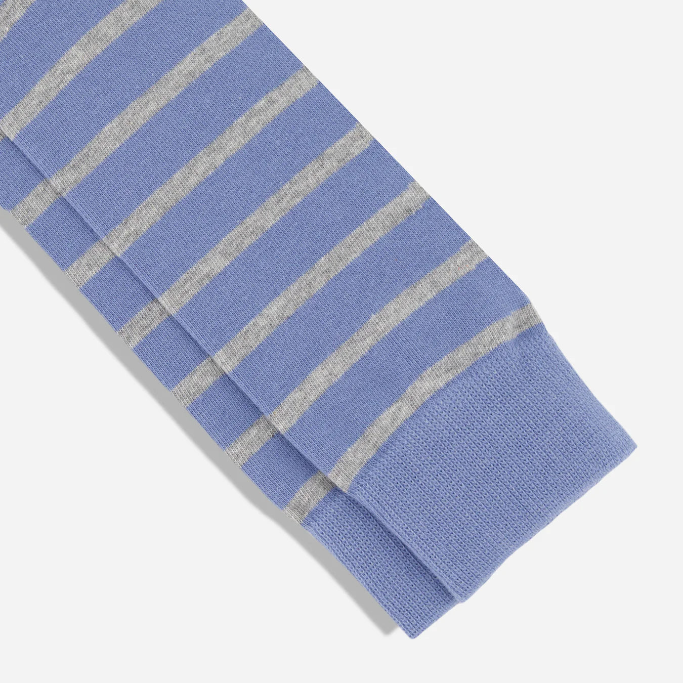 Tie Bar | Trad Stripe Slate Dress Socks | Blue
