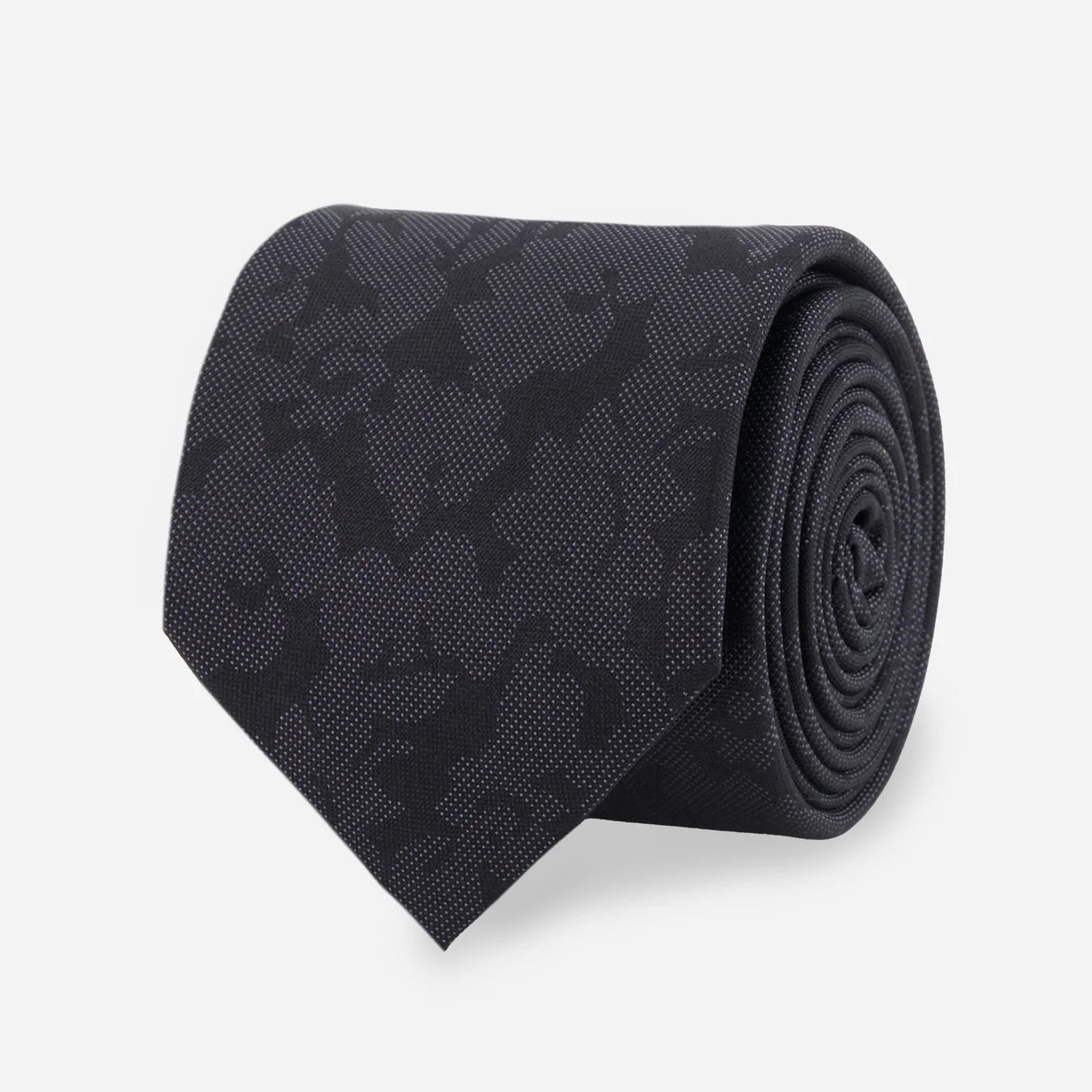 Tie Bar | Refinado Floral Tie | Black