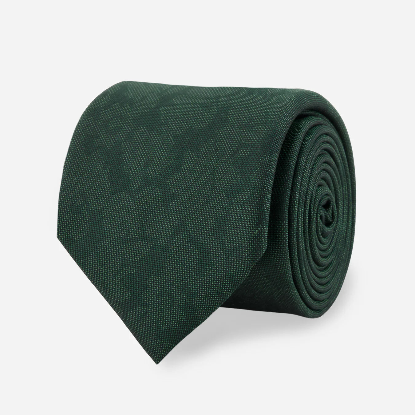 Refinado Floral Hunter Green Tie