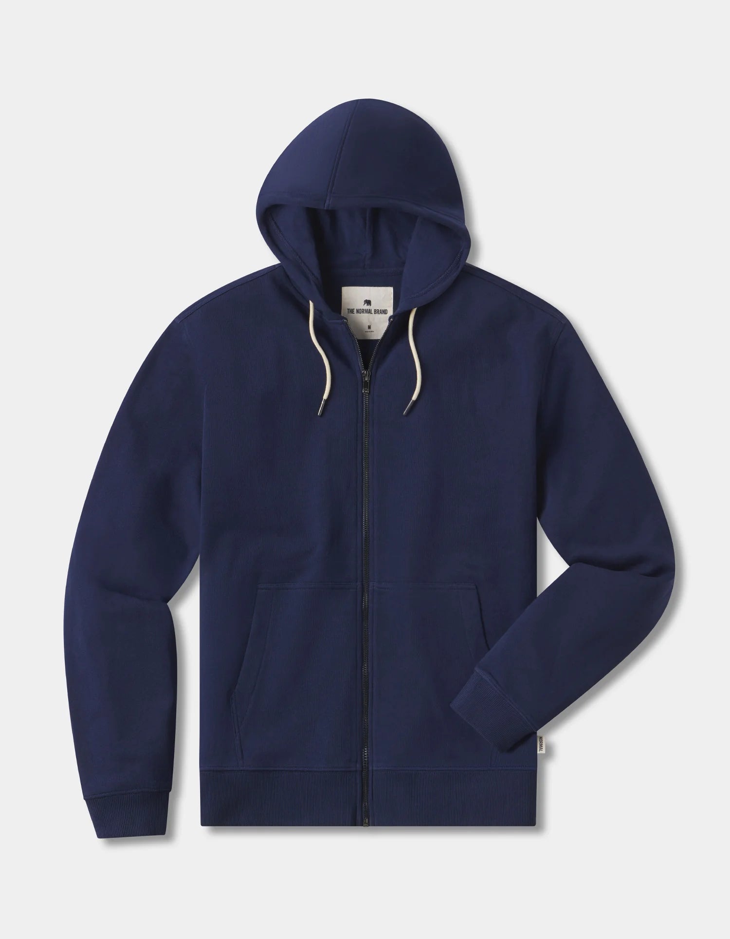 Cole Terry Zip Front Hoodie