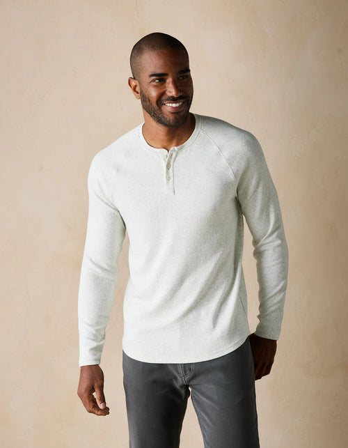 The Normal Brand | Puremeso Everyday Henley | White