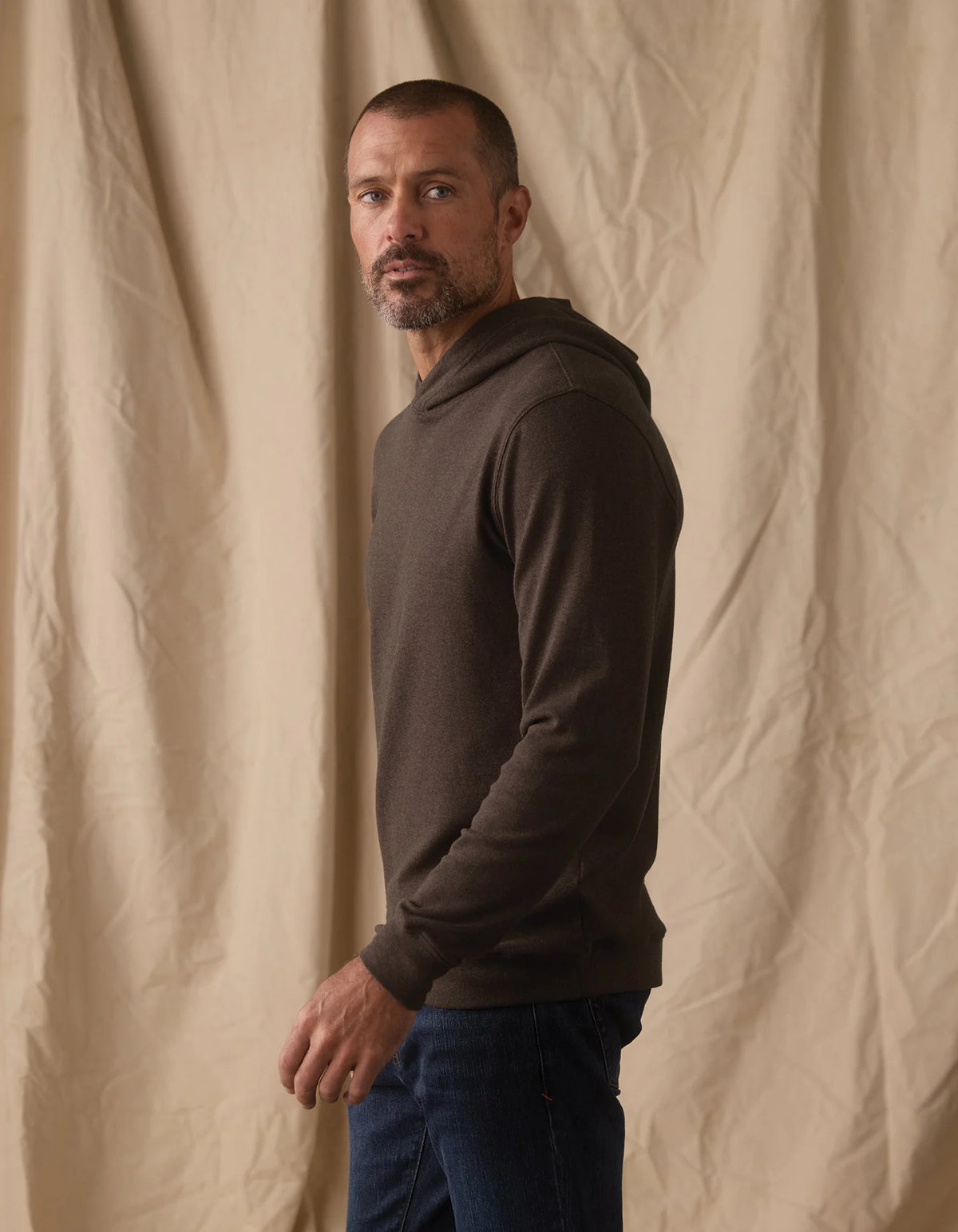 The Normal Brand | Puremeso Essential Hoodie | Ash Brown