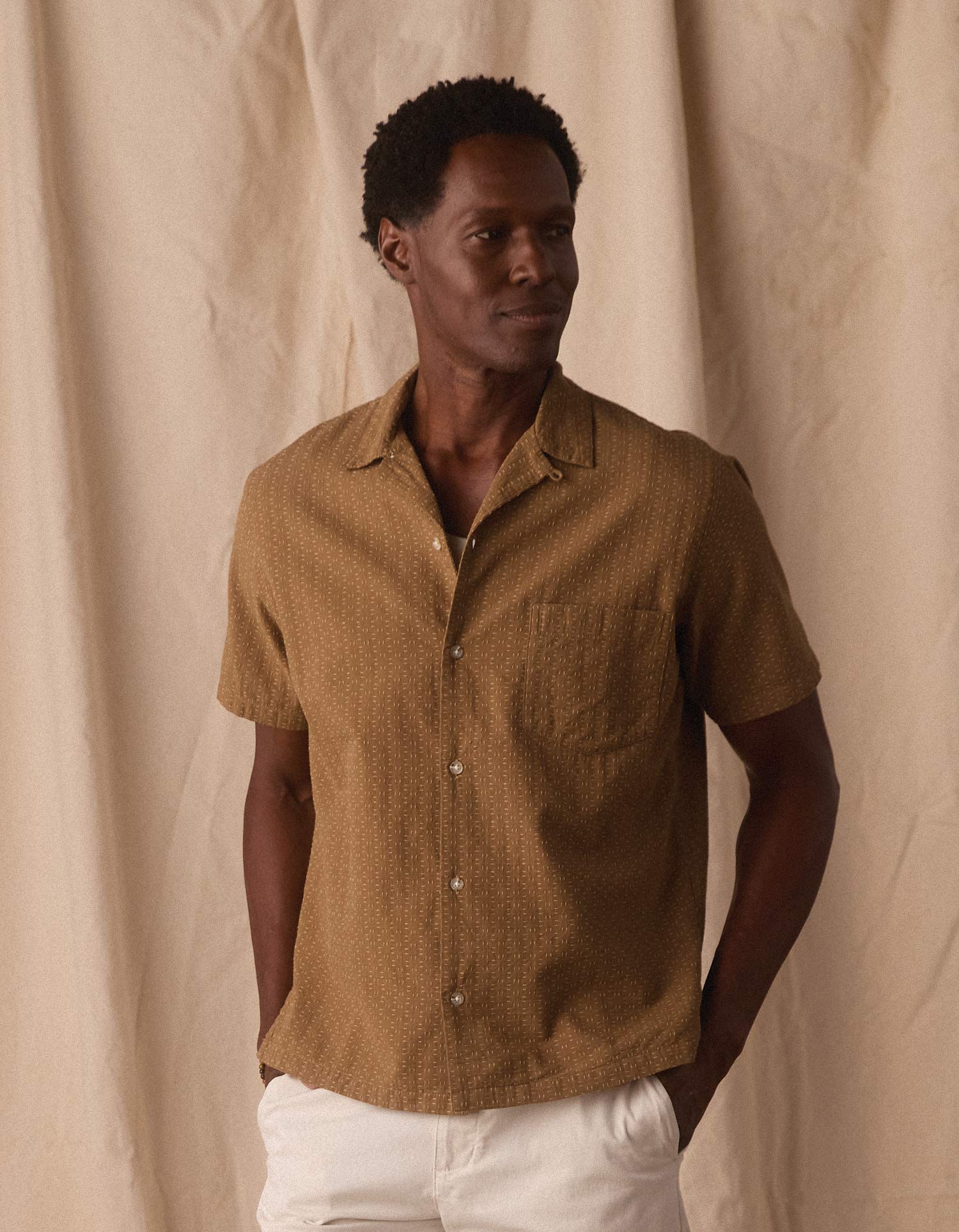 The Normal Brand | Freshwater Resort Shirt | Brown