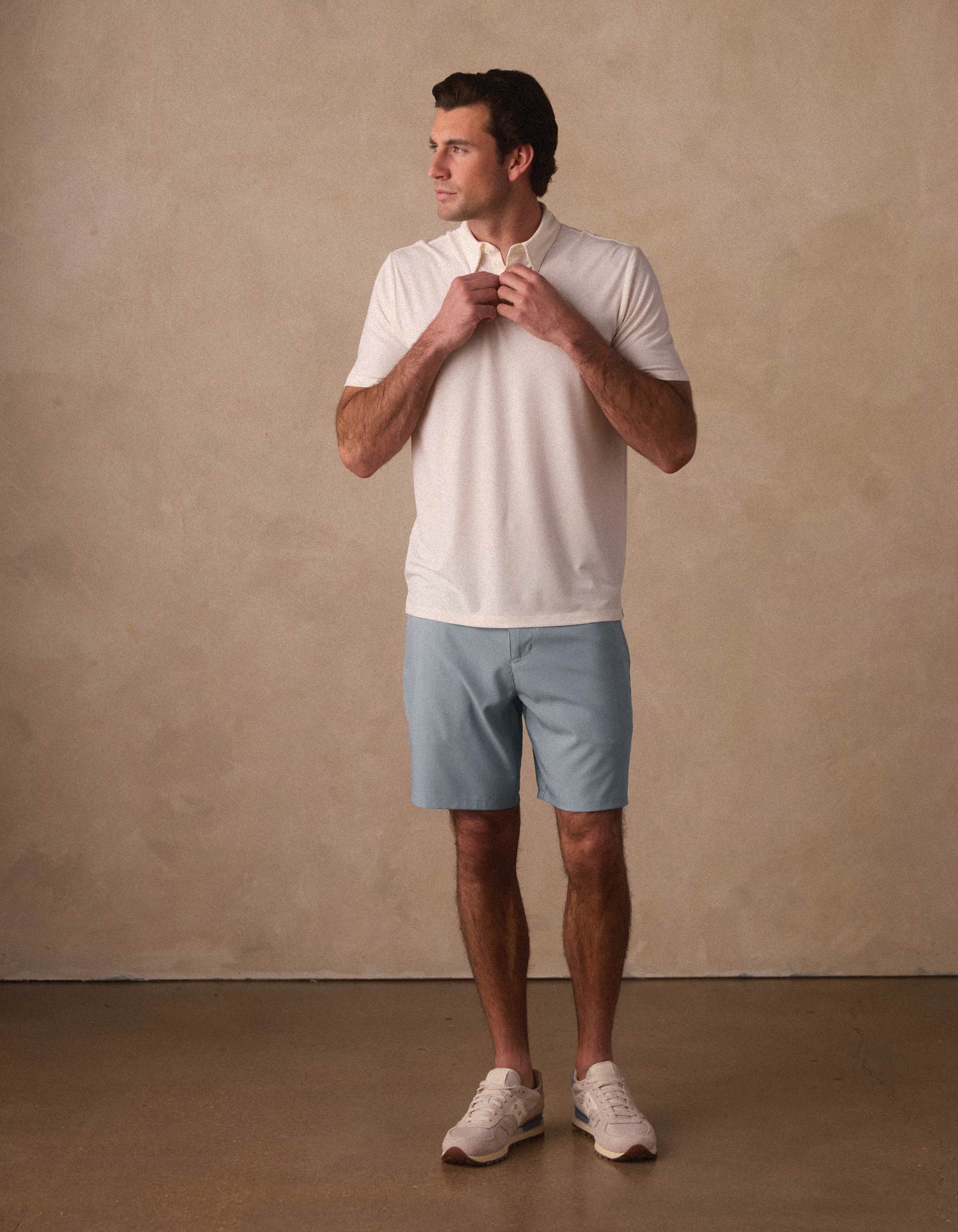 The Normal Brand | Everyday Hybrid Short | Blue