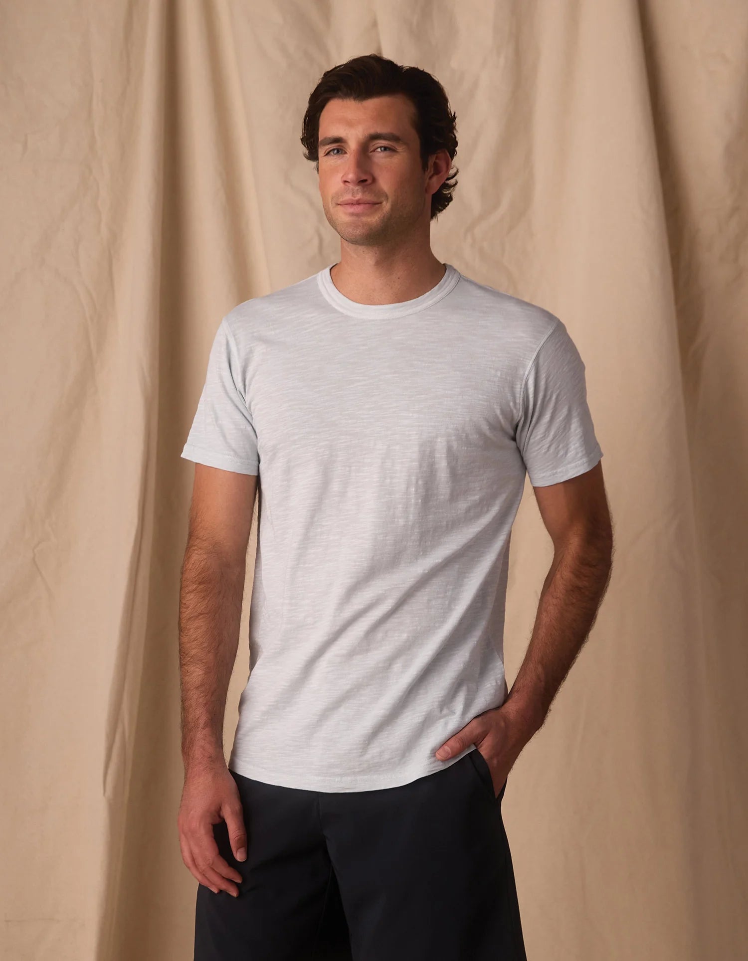 The Normal Brand | Vintage Slub Perfect Tee | Blue