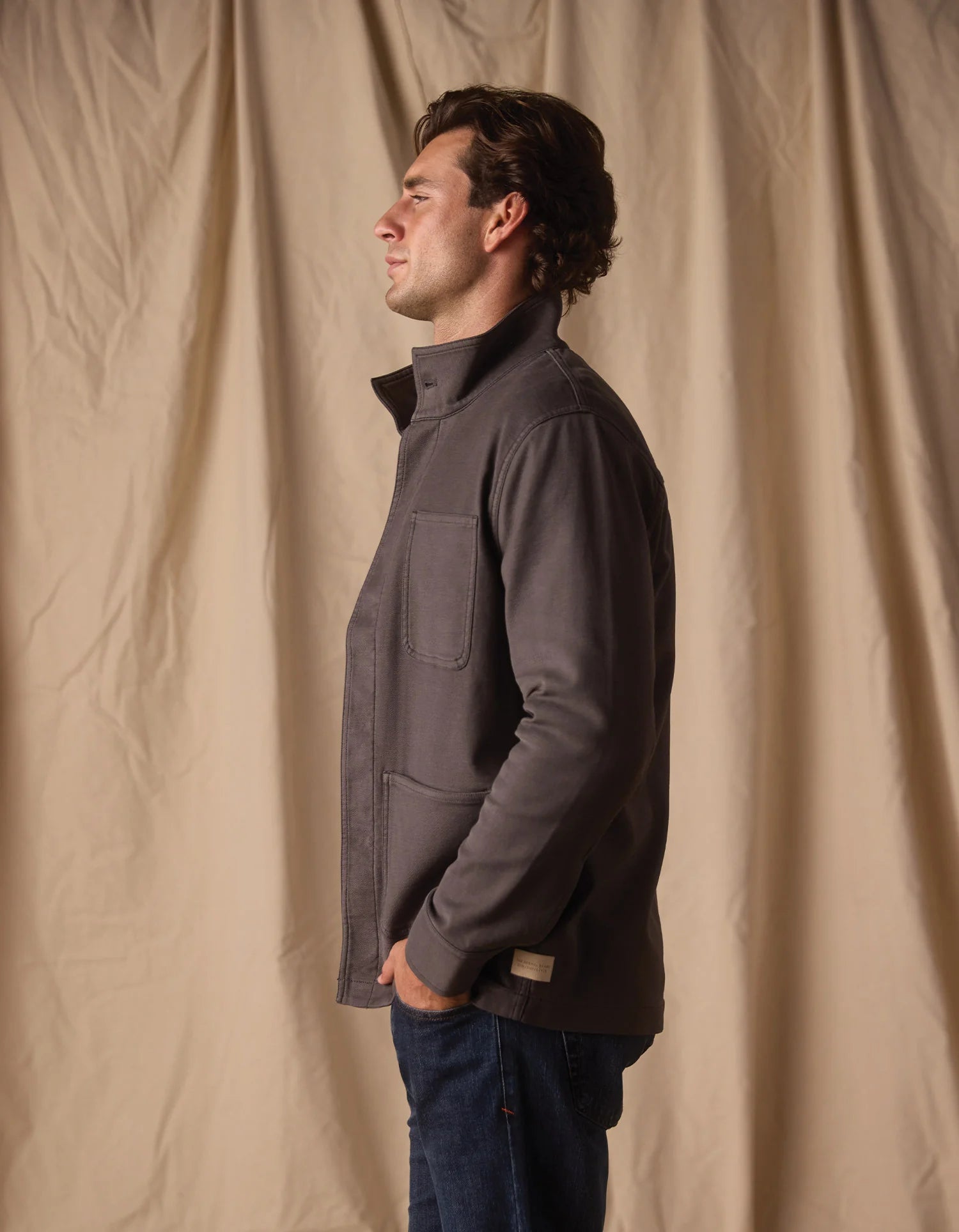 Comfort Terry Chore Coat