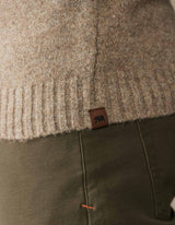 Homebound Crewneck Sweater in Toasted Chestnut