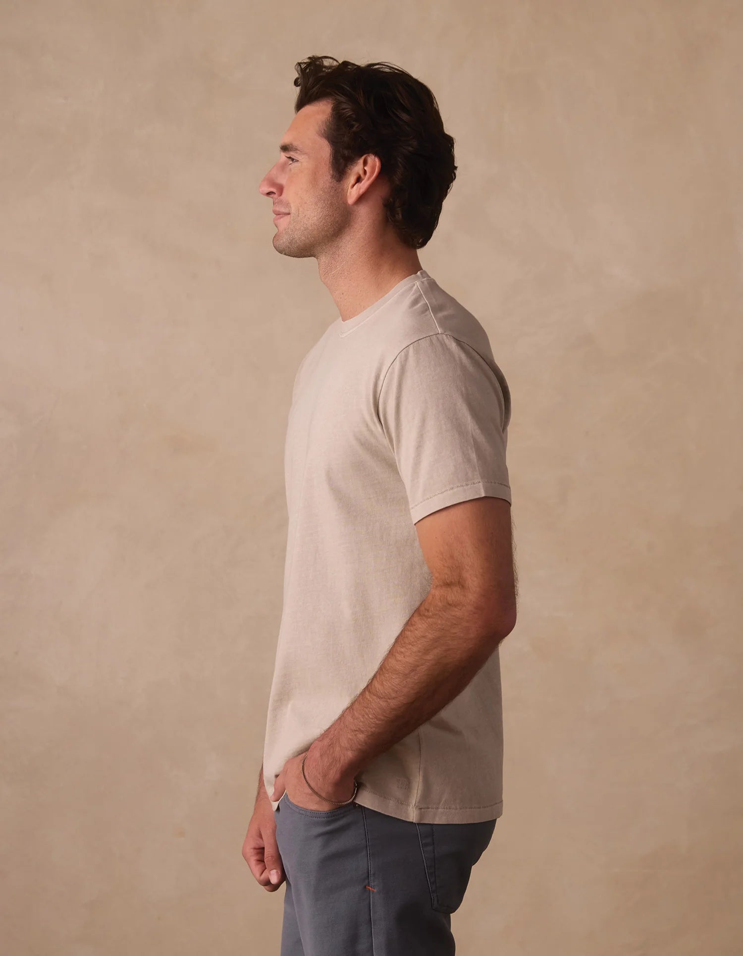 The Normal Brand | Normal Jersey Tee | Beige