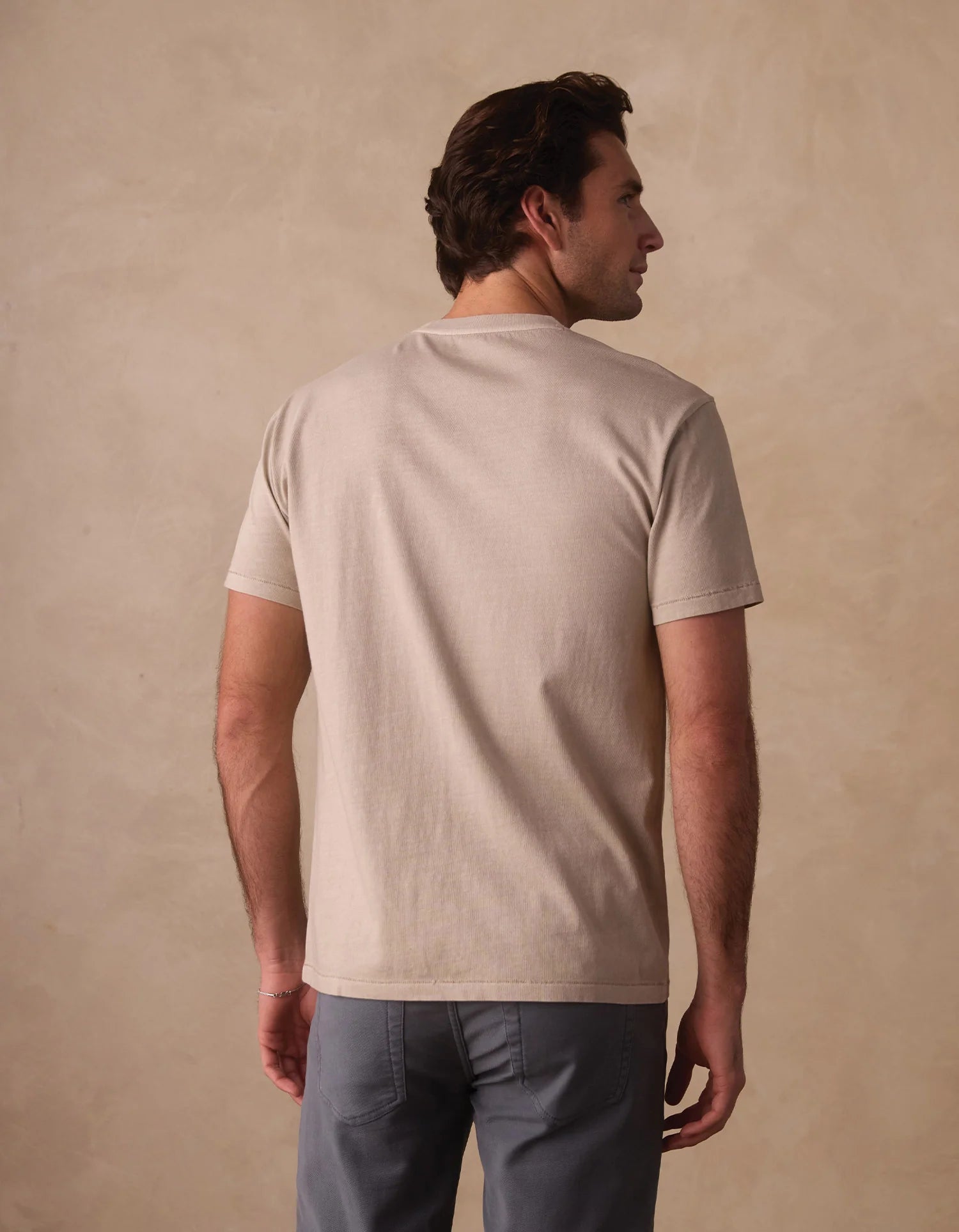 The Normal Brand | Normal Jersey Tee | Beige