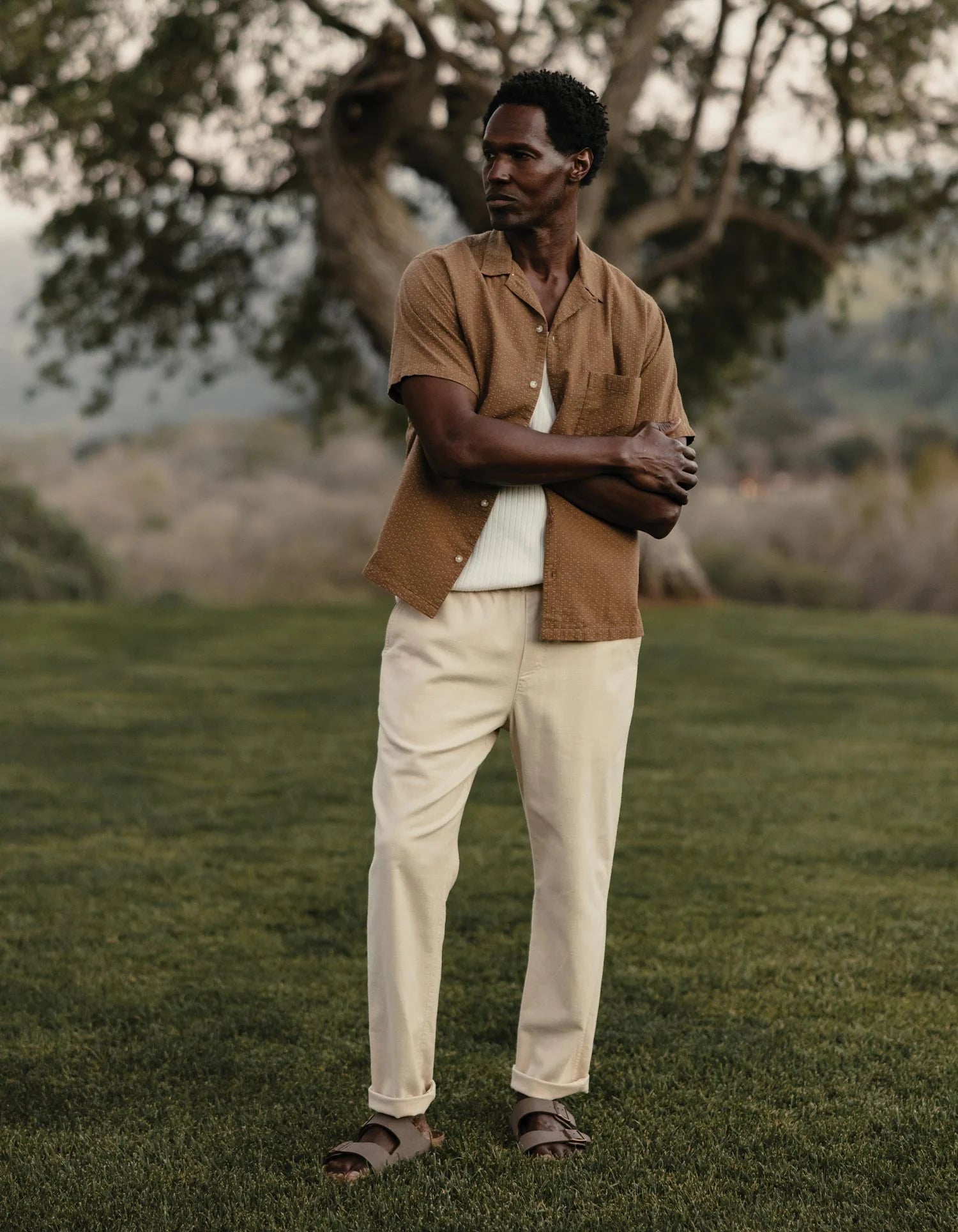 The Normal Brand | Freshwater Resort Shirt | Brown