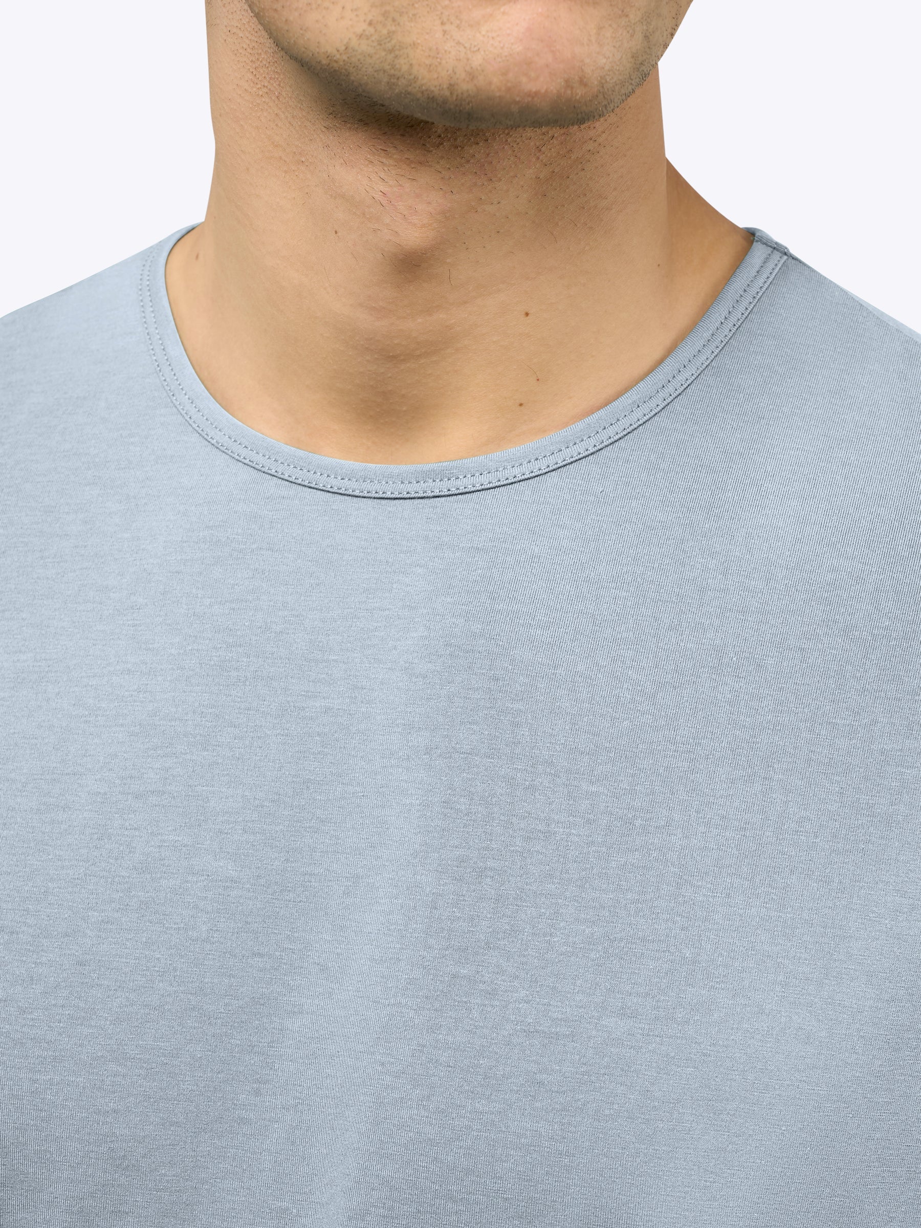 Cuts | AO Curve-Hem Tee Plein Air | Blue