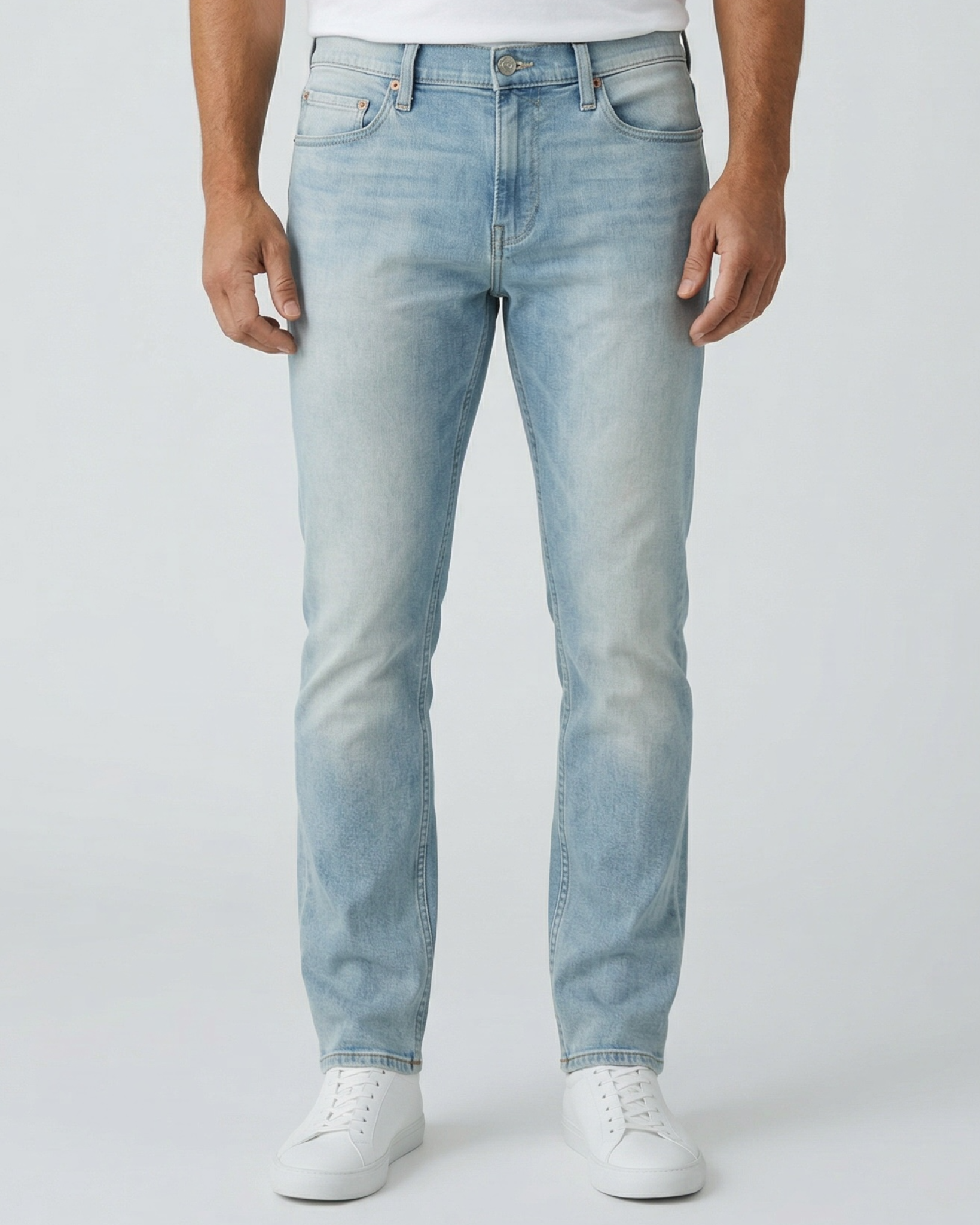 Paige | Federal Slim Straight Jean Ferdinand | Light Wash