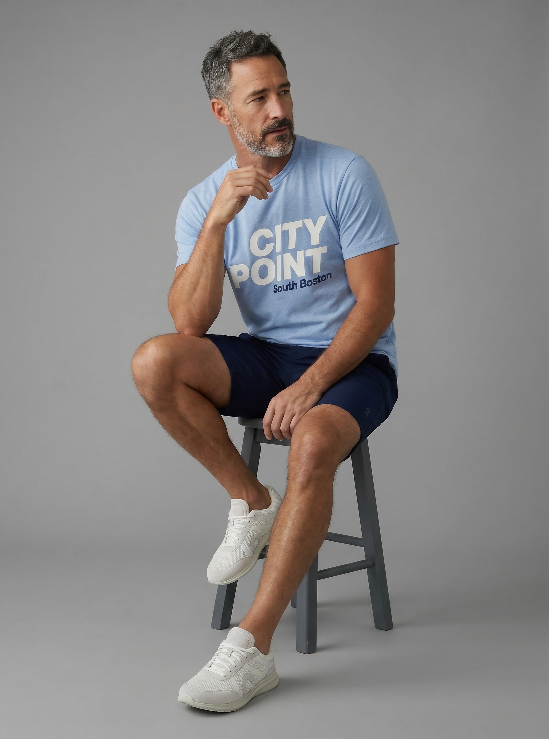 The Point | Summer City Point Tee | Blue